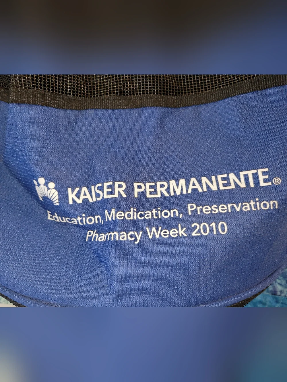 KP Pharmacy Week 2010 Mesh Backpack With Insulated Cooler Bottom